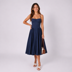 Corsagen Midikleid