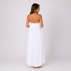 Träger Maxikleid Weiß