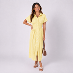Hemdenblusen Maxikleid