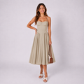 Corsagen Midikleid