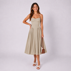 Corsagen Midikleid