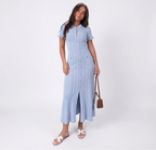 Elegantes Figurbetontes Maxikleid