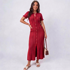 Elegantes Figurbetontes Maxikleid